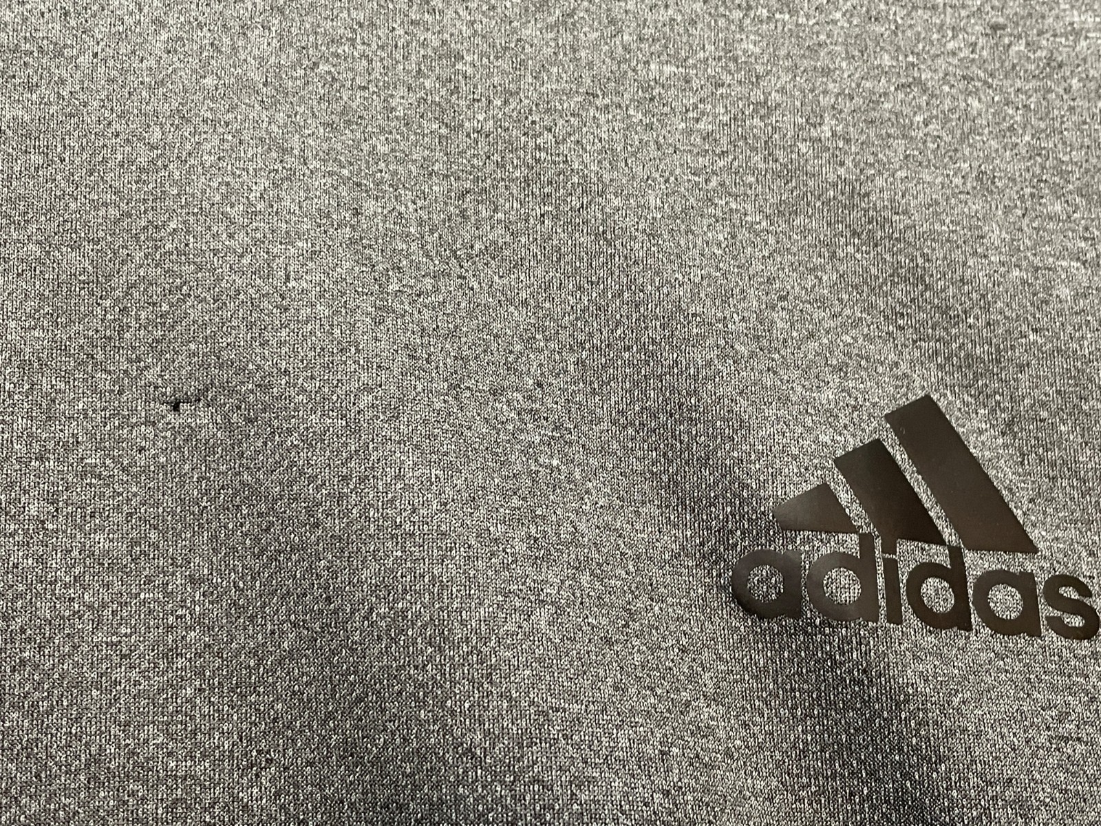 Adidas Climacool shirt mens XL short sleeve gray