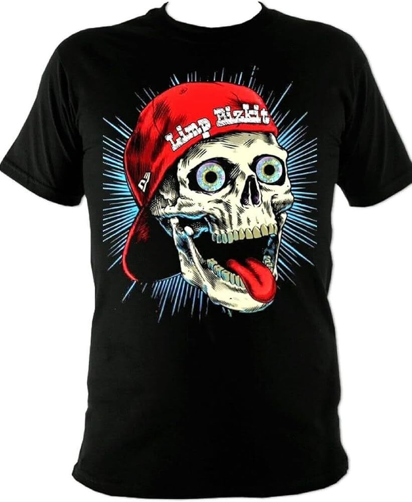 New Rare! Limp Bizkit Cotton Black Full Size Men Women Tee Shirt BL138
