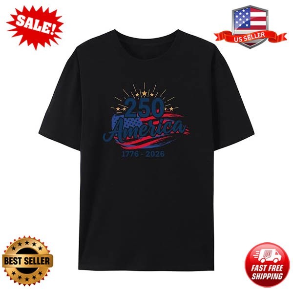 250th Anniversary Shirt, Patriotic USA 1776–2026 T Shirt,