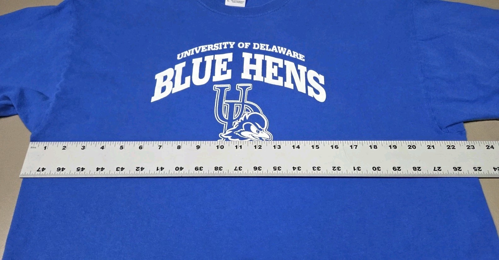 University of Delaware Blue Hens Men&rsquo;s Basketball T Shirt, XL, First State Ortho