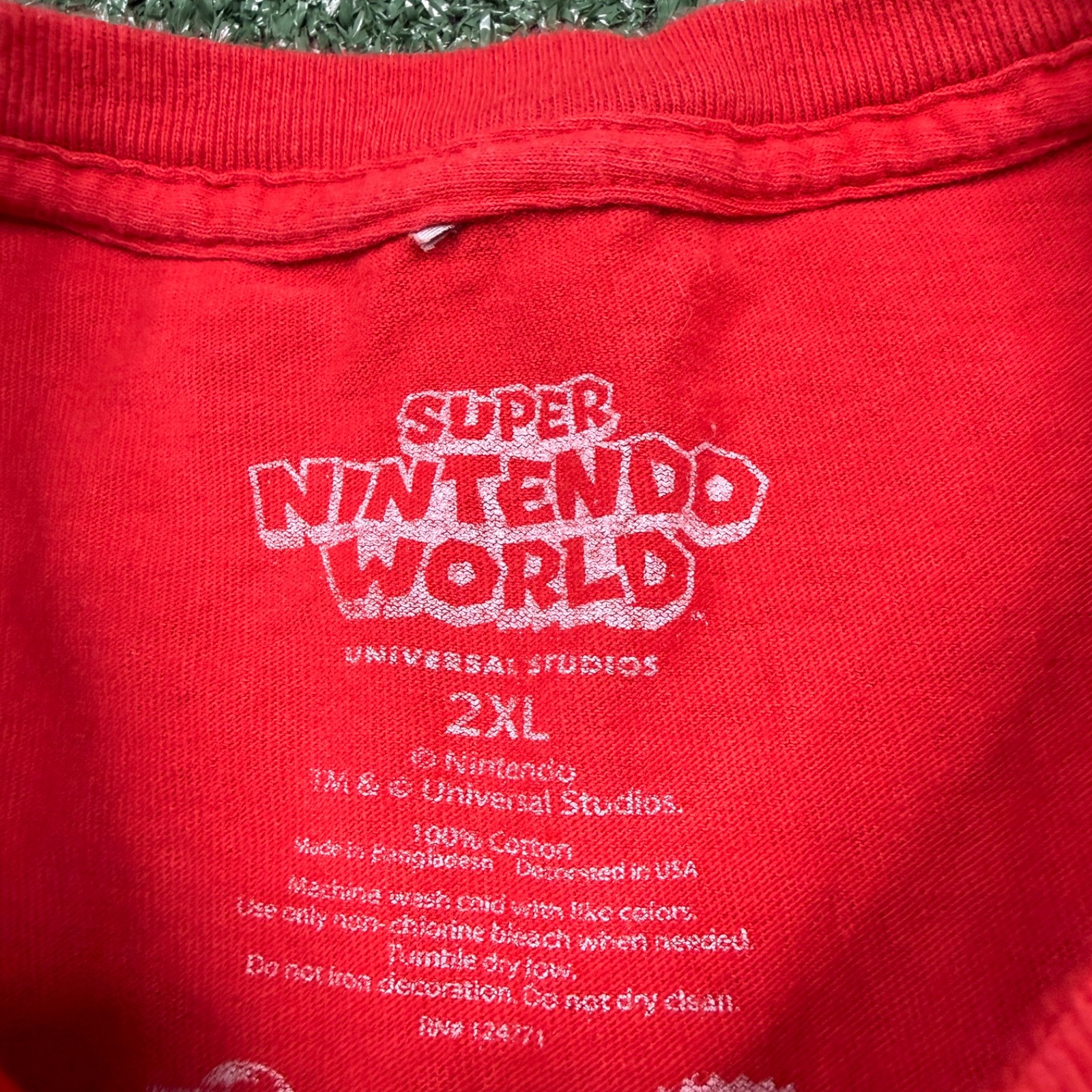 Super Nintendo World Mario Universal Studios Hollywood T Shirt Mens&rsquo;s Size 2XL