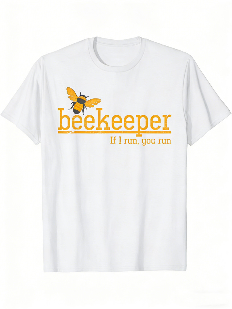 Funny Bee Lover Gift: Bee Hive Honey T-Shirt for Beekeeper