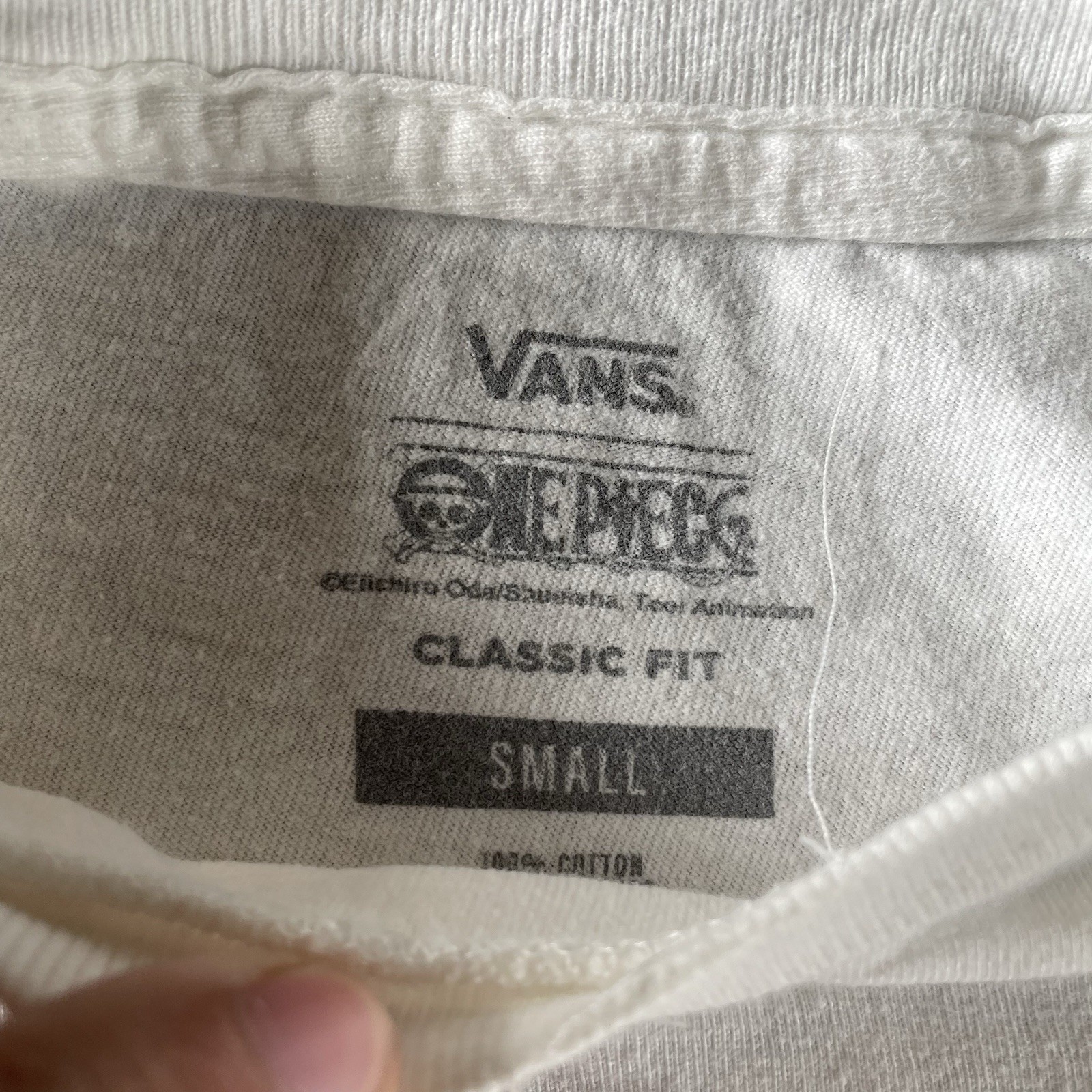 Vans x One Piece Shirt Mens Small Pirate Manga The One Piece Is Real Anime