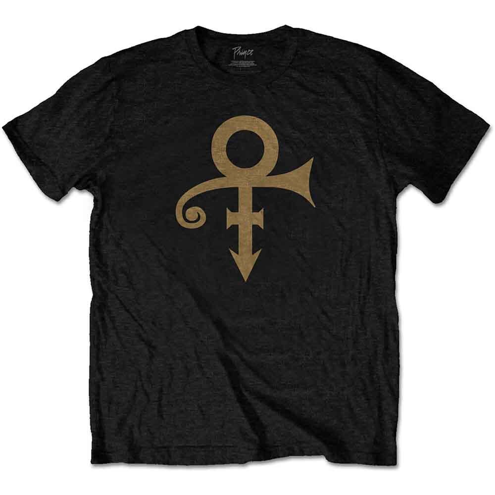 Prince Symbol T-Shirt Black New