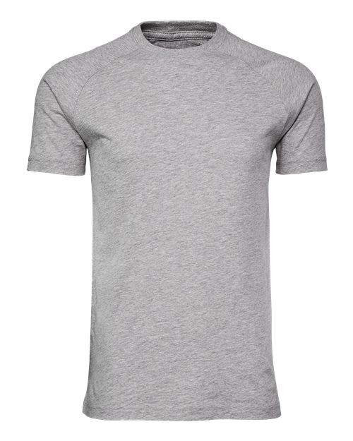 BELLA + CANVAS 3201 Heather CVC Raglan Tee
