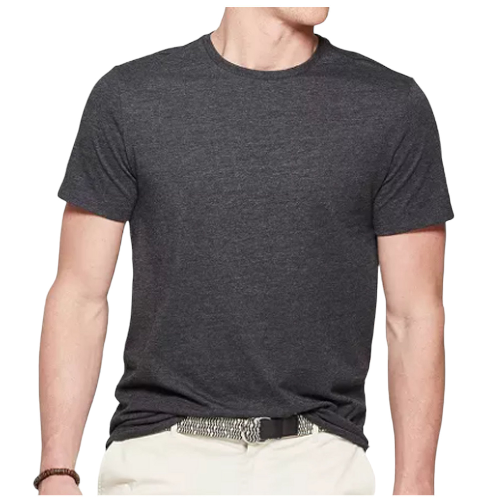 3 x Men&rsquo;s Every Wear Short Sleeve T-Shirts, Small- Goodfellow & Co, Gray