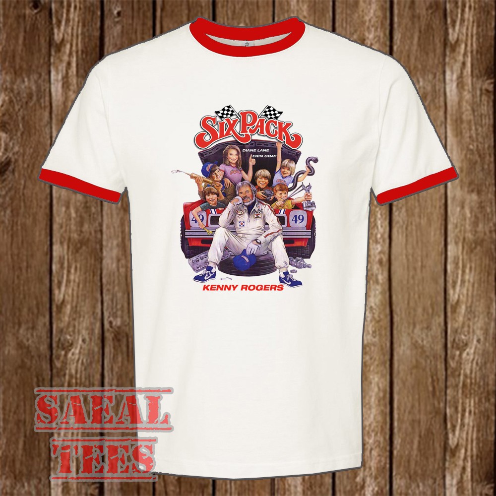 Six Pack Men&rsquo;s Ringer Red Size S-3XL
