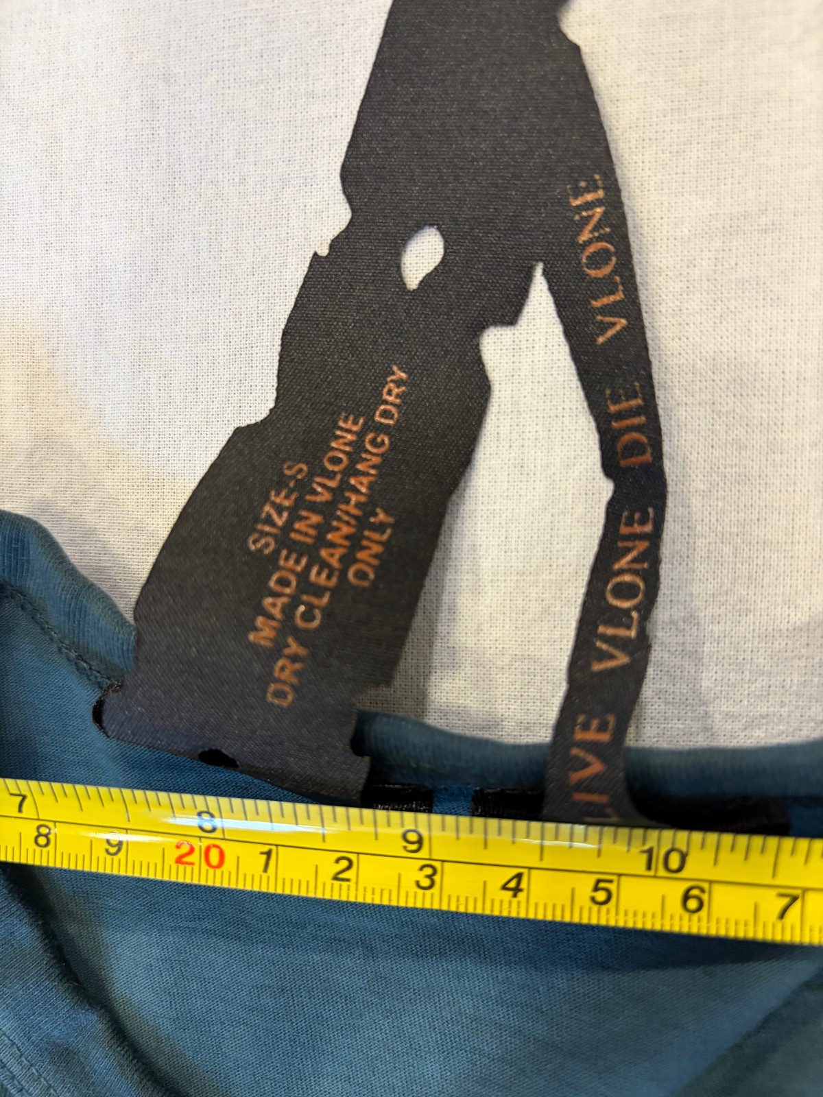 VLONE Friends Houston Pop Up Tie Dye Graphic Tee Shirt Mens Small HTX USA Cotton
