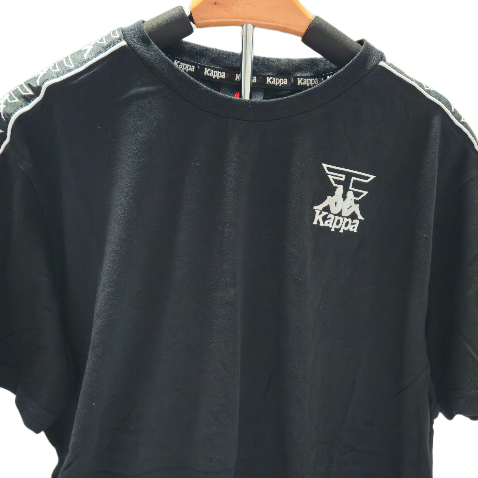 Kappa X FaZe Clan Men&rsquo;s Esports Fort Short Sleeve T-Shirt Black Size XL