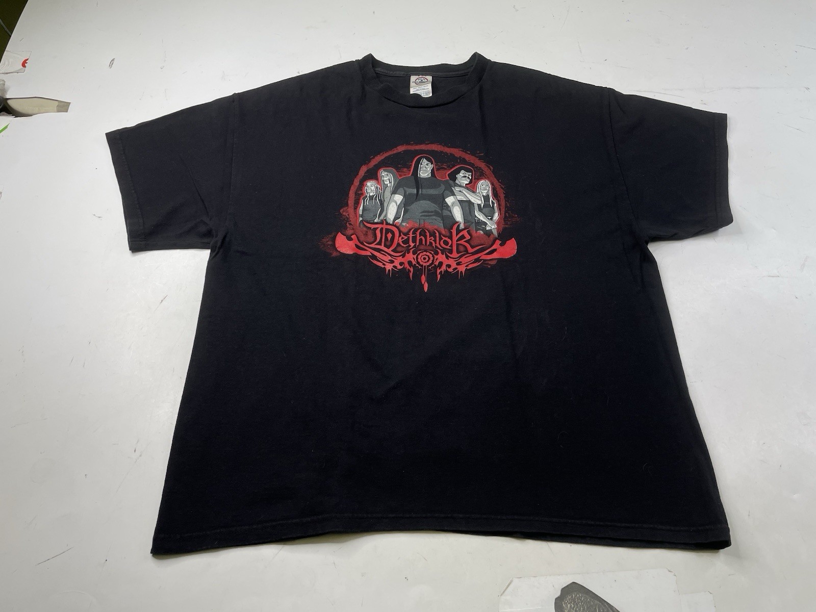 Dethklok Metalocalypse Shirt Mens XL Heavy Metal Animated Series CARTOON NETWORK