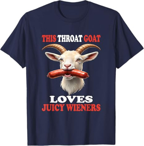 Funny this throat goat T-shirt FASTSHPK986