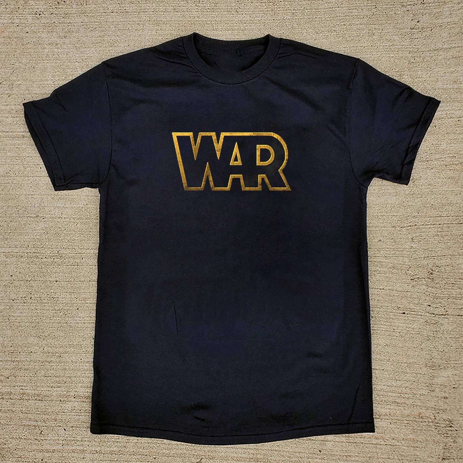 NEW! War Band logo Black Cotton Shirt FULL size S-5XL Unisex TU1717