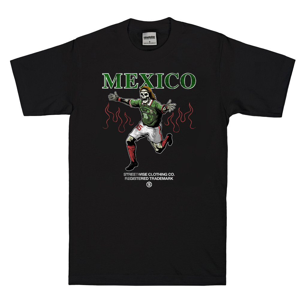 Streetwise Matador T-Shirt – Black Short Sleeve Men&rsquo;s Tee Mexico