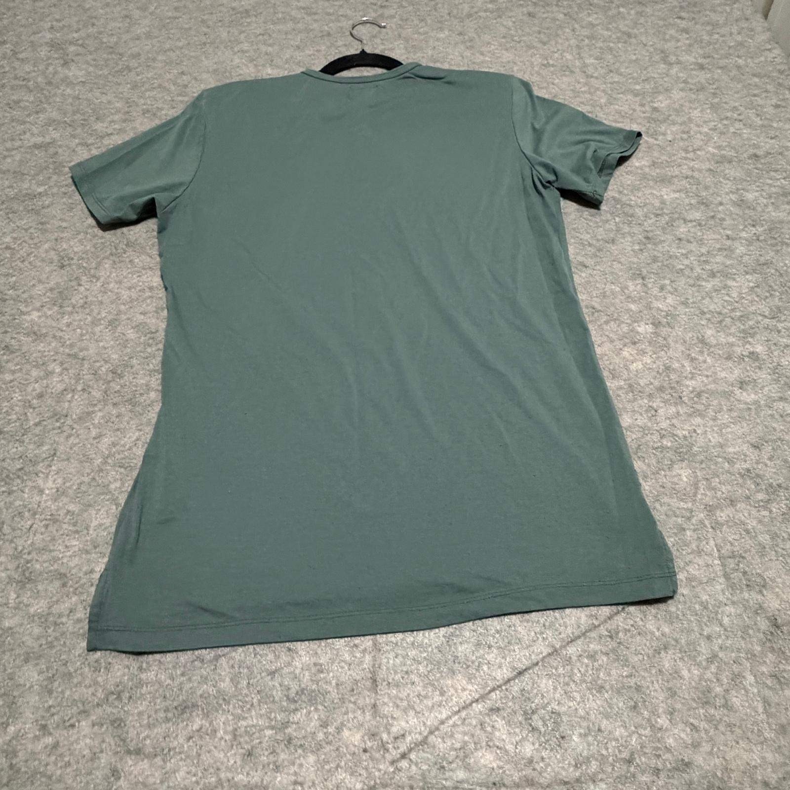 Cuts Clothing Mens Pyca Pro Crew Neck Short Sleeve T-Shirt Sage Green MT10003N M