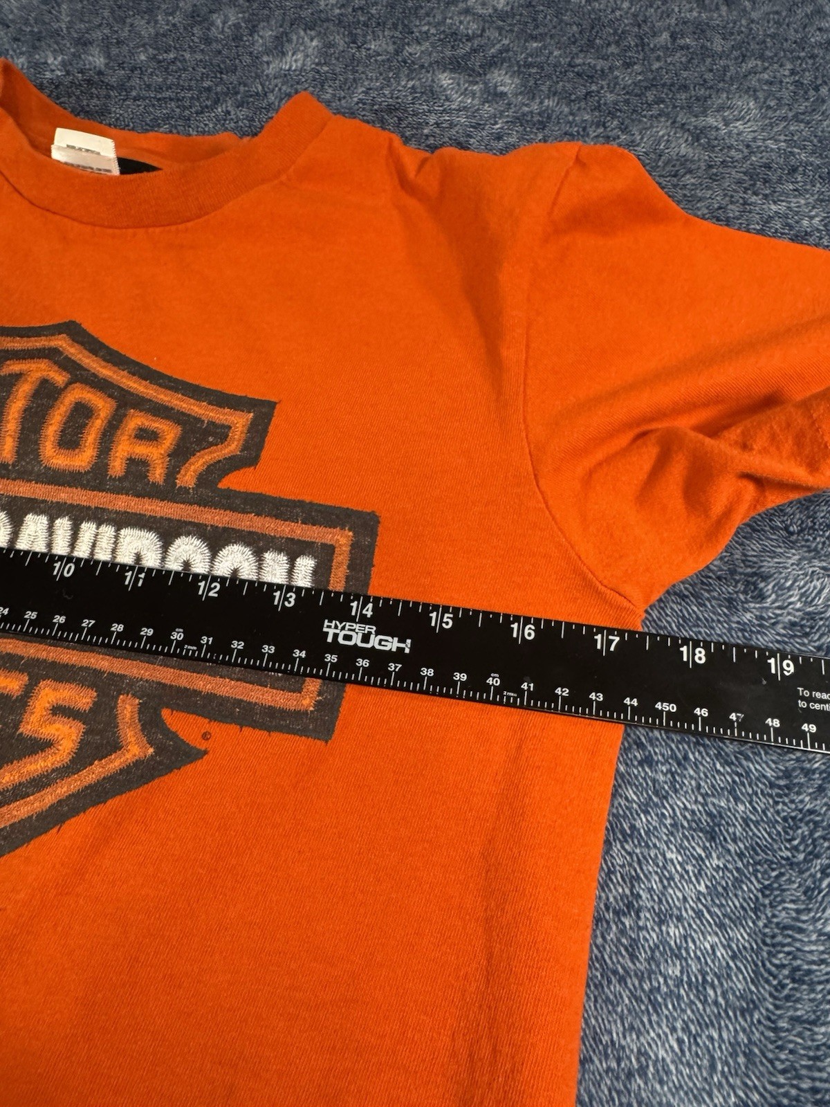 Harley Davidson Shirt Men&rsquo;s Small Orange Salt Lake City Utah Snowboarding 2021