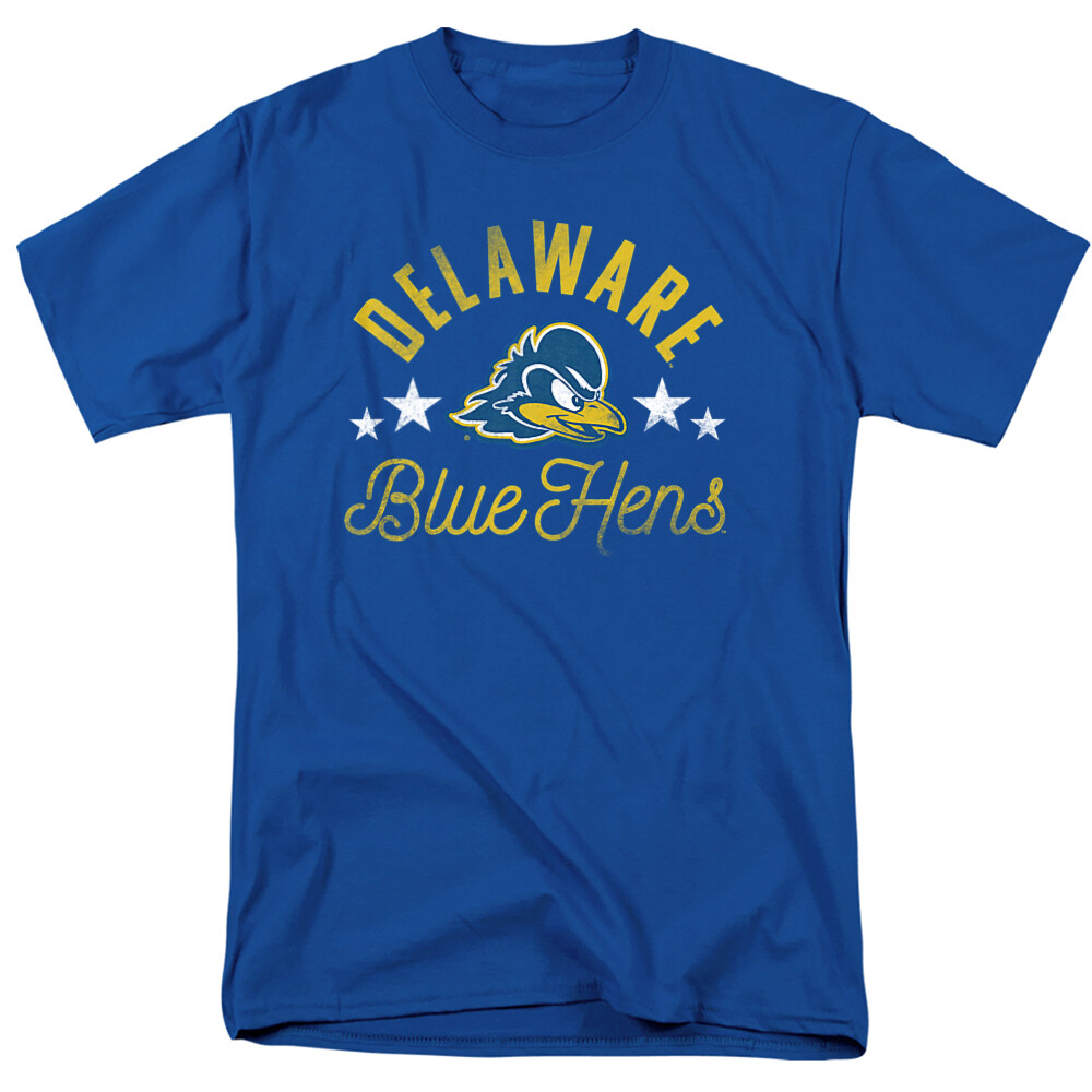 University of Delaware Adult T-Shirt Blue Hens, Royal Blue, S-5XL