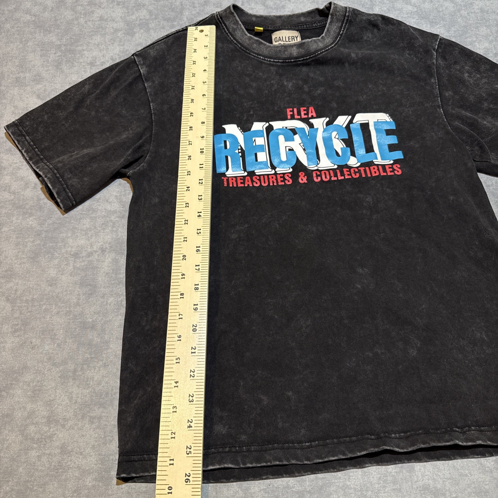 Gallery Dept. Black Crew Neck Men&rsquo;s T-Shirt Sz M Dept De La Gallerie-869