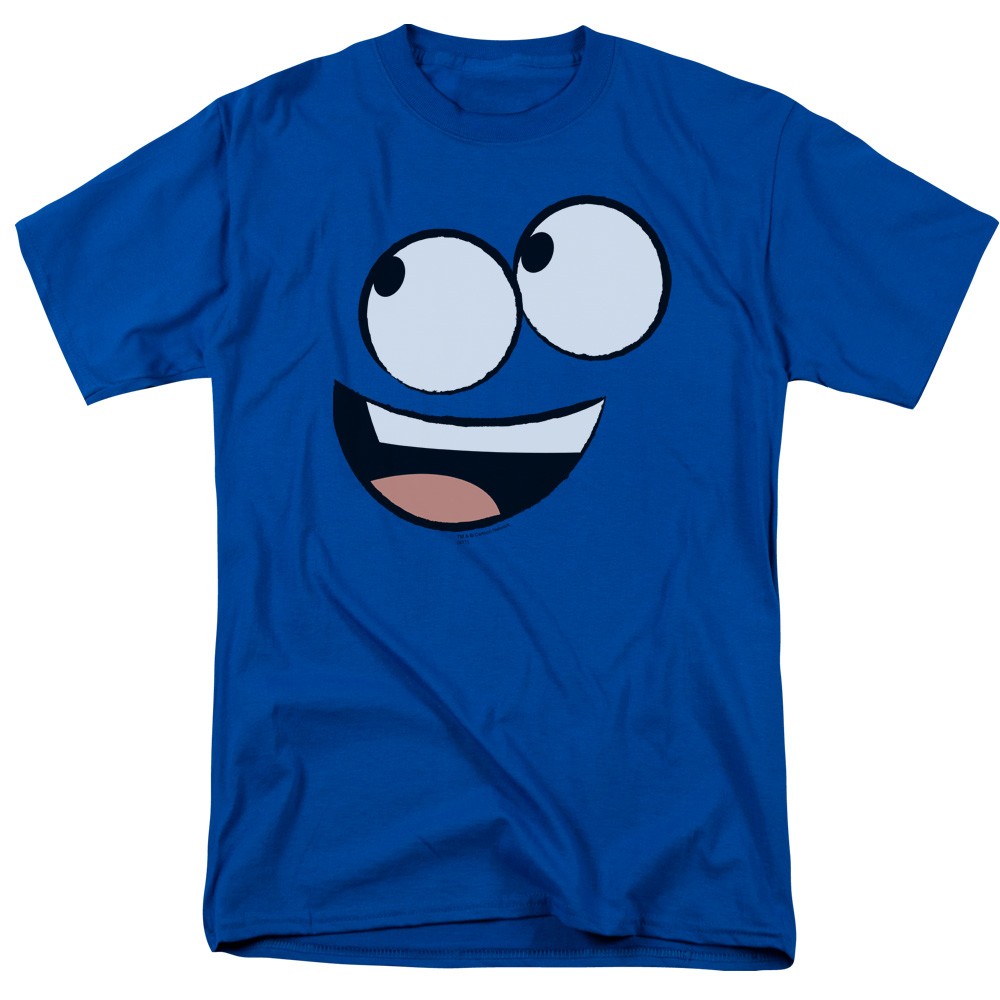 Foster&rsquo;s Home For Imaginary Friends – Blue Face – Adult Unisex T-Shirt – Blue