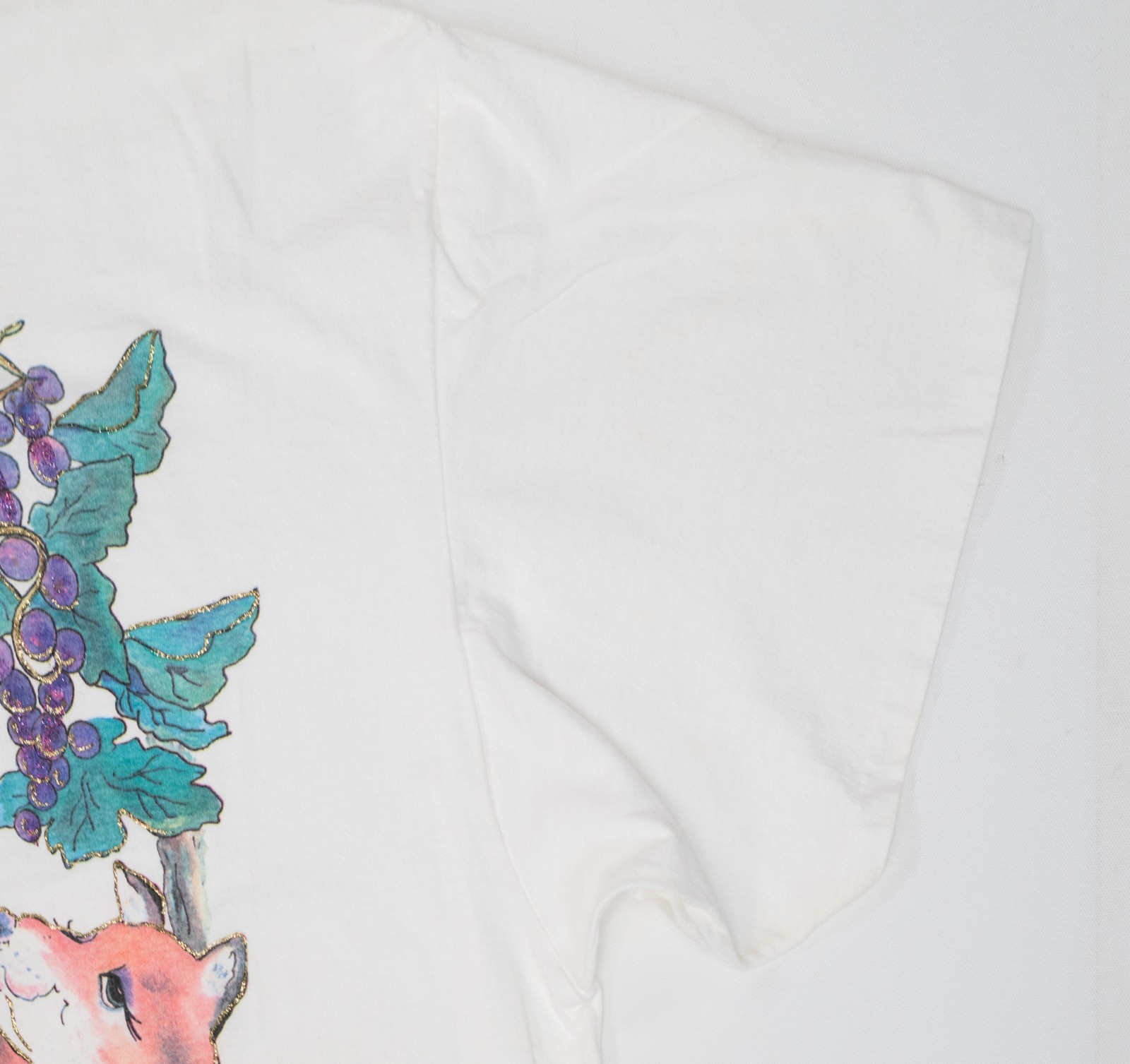 True Vintage 90s Fox Art Tee 3XL Beach Shirt Mom Humor Wine Loungewear Oversized