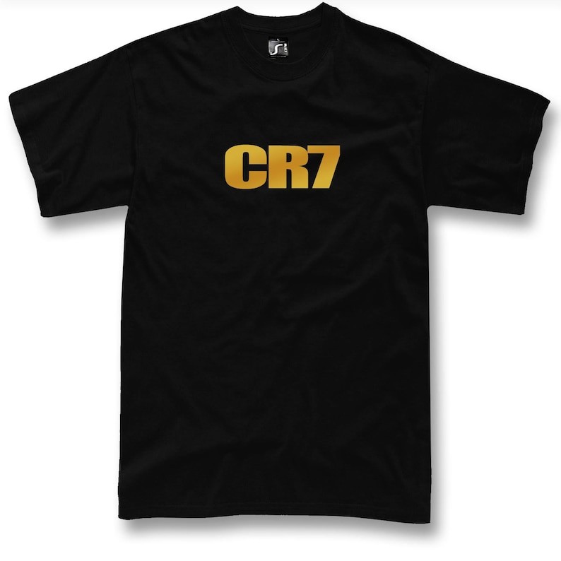 Ronaldo T-shirt Cristiano CR7 Goat Portugal Gildan 5000 T-Shirt