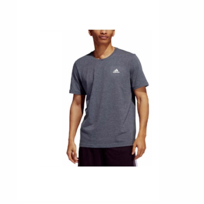 Adidas Men&rsquo;s Short Sleeve Tee Shirt Moisture Wicking with Logo | H11