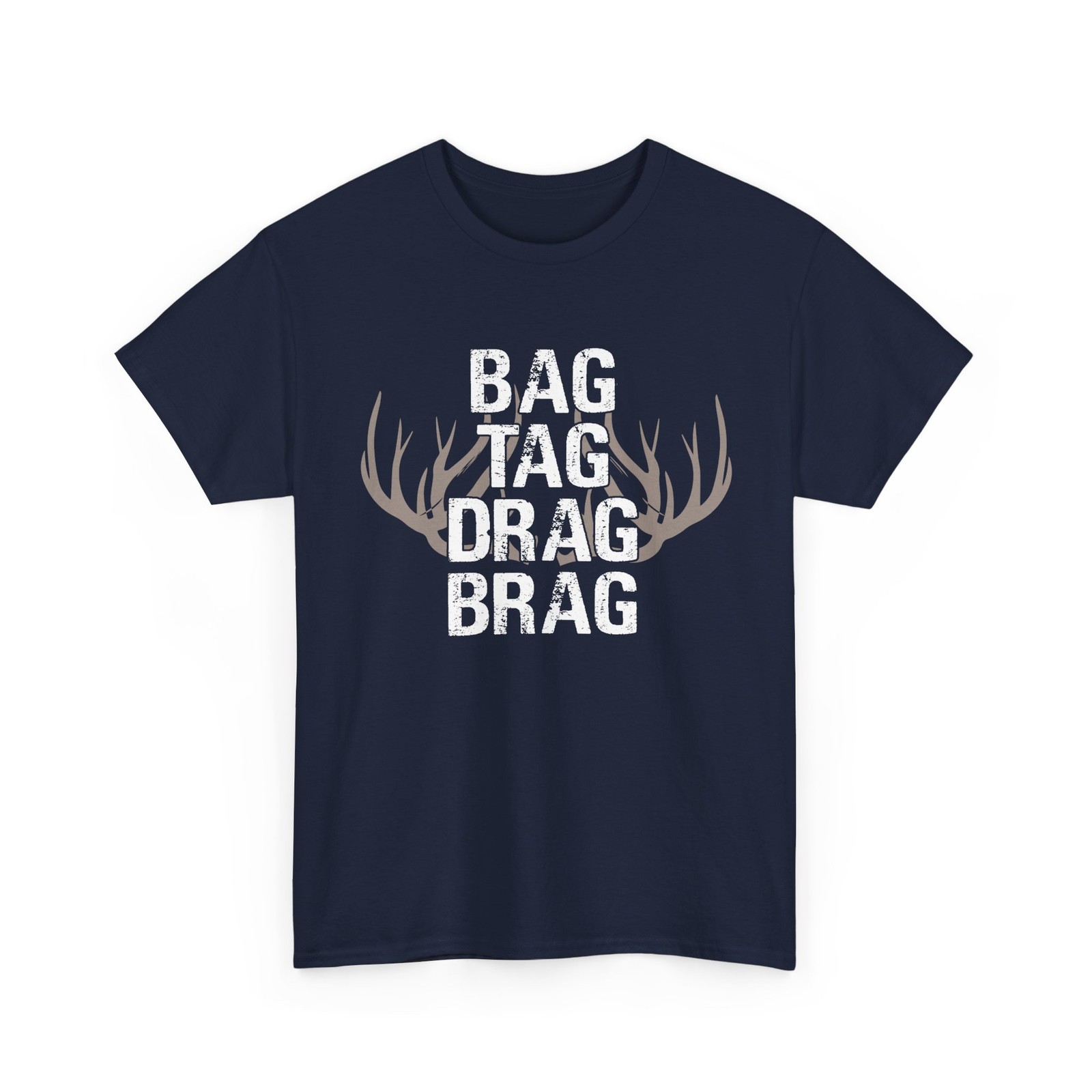 Deer Hunting T-Shirt, Hunter Deer Hunting Lovers Bag Tag Drag Shirt