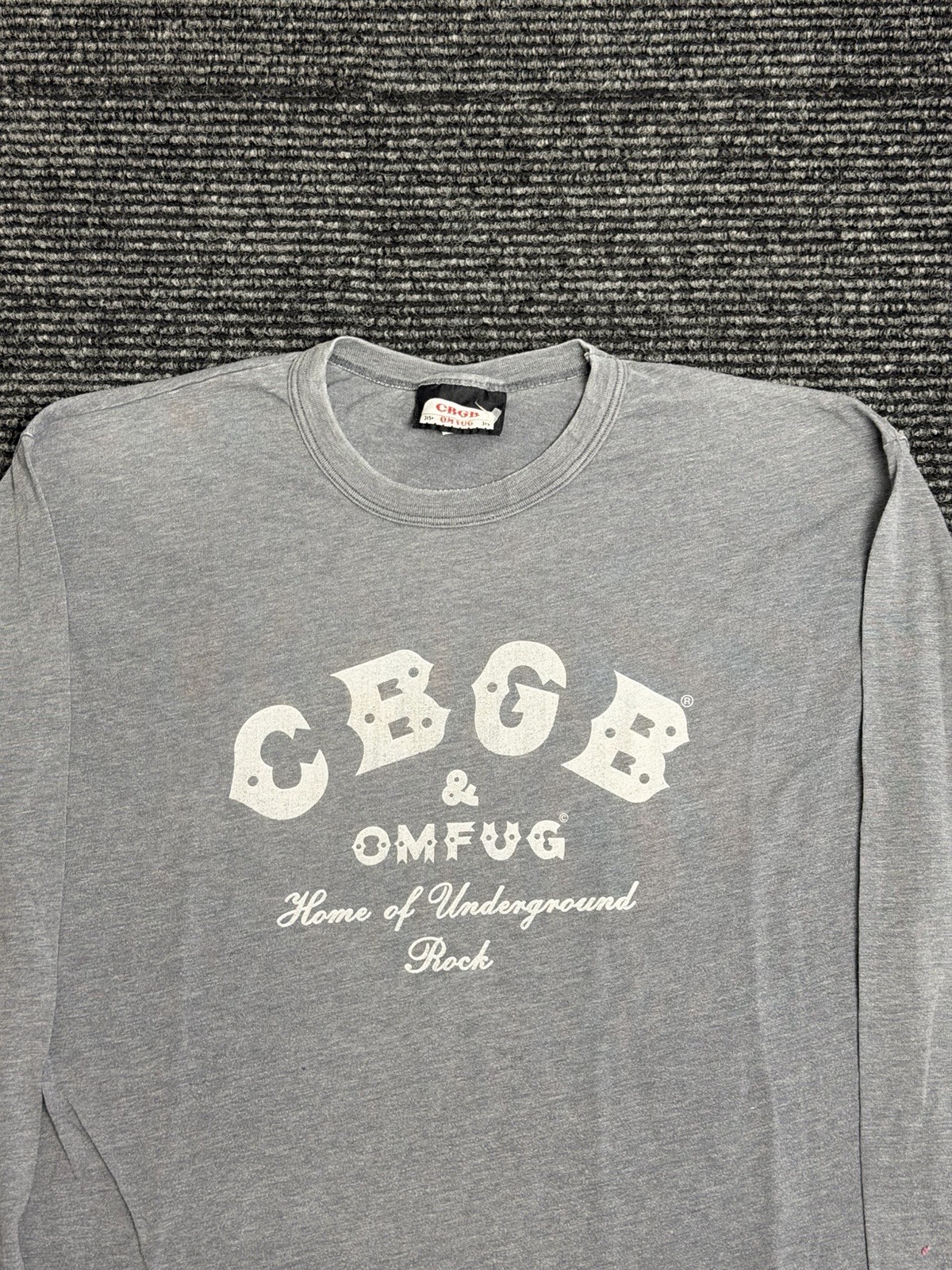 Vintage CBGB Shirt Men L See Measurements Underground Punk Rock NYC Made In USA
