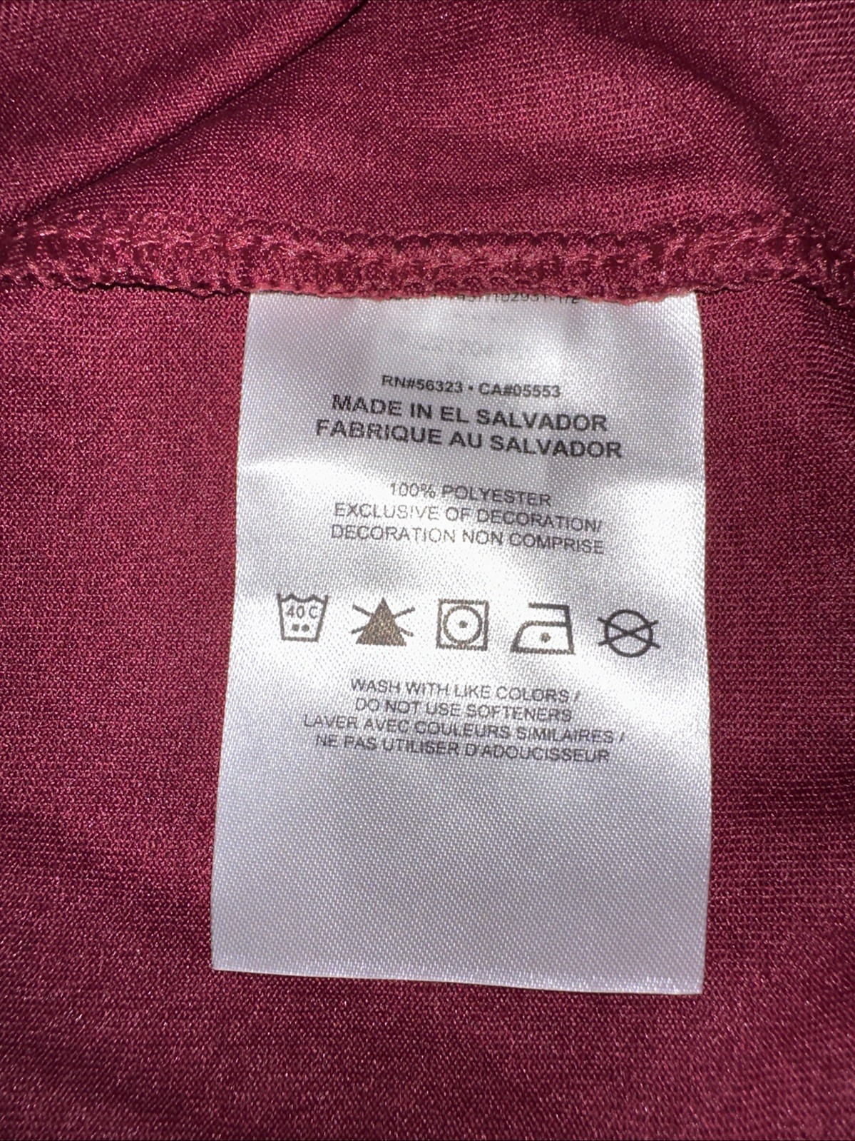 NWT Nike x FSU Florida State Seminoles Men’s XL Dri-Fit Garnet T-shirt