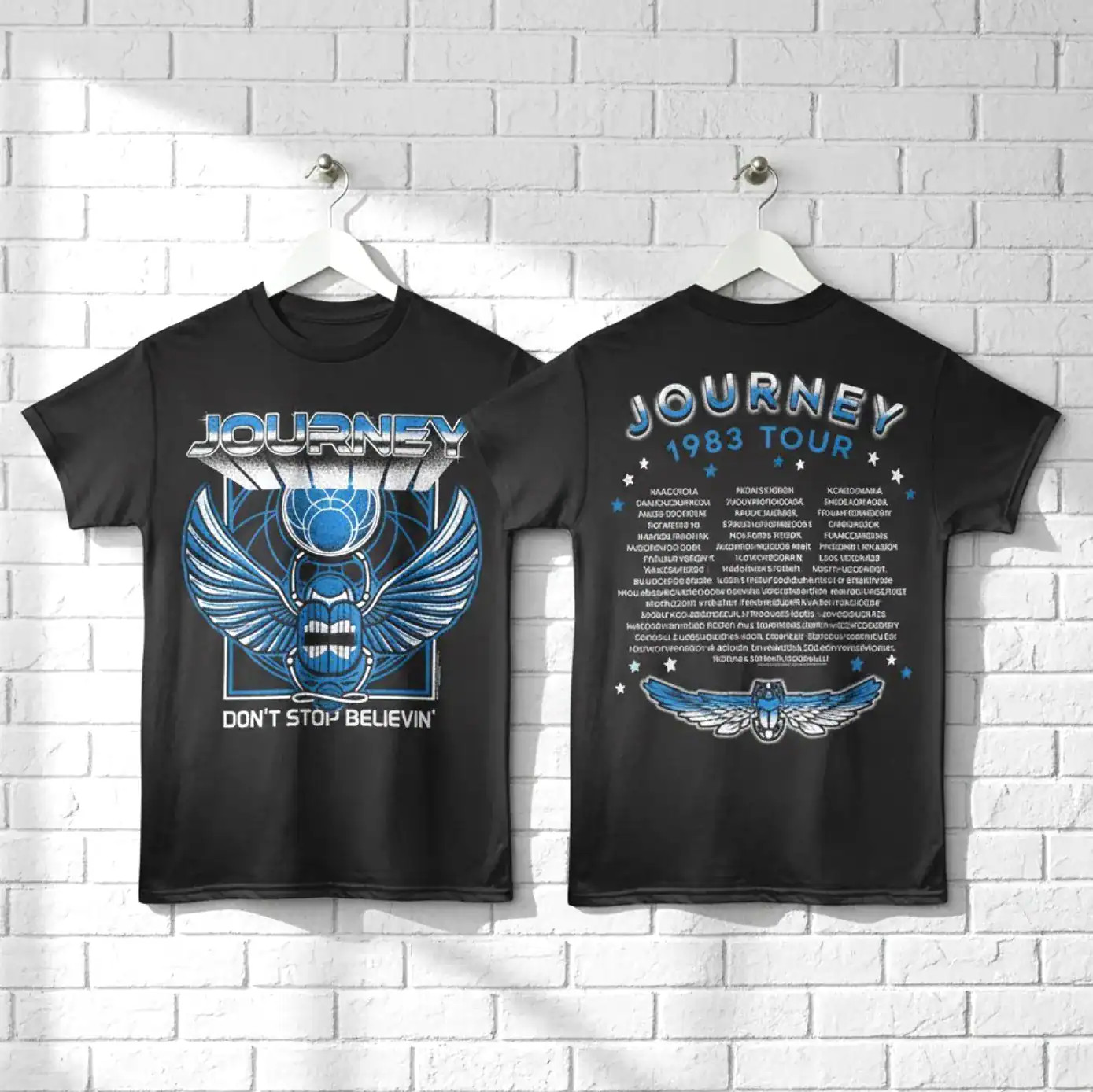 Journey Don&rsquo;t Stop Believin Tour 83 Men&rsquo;s T Shirt