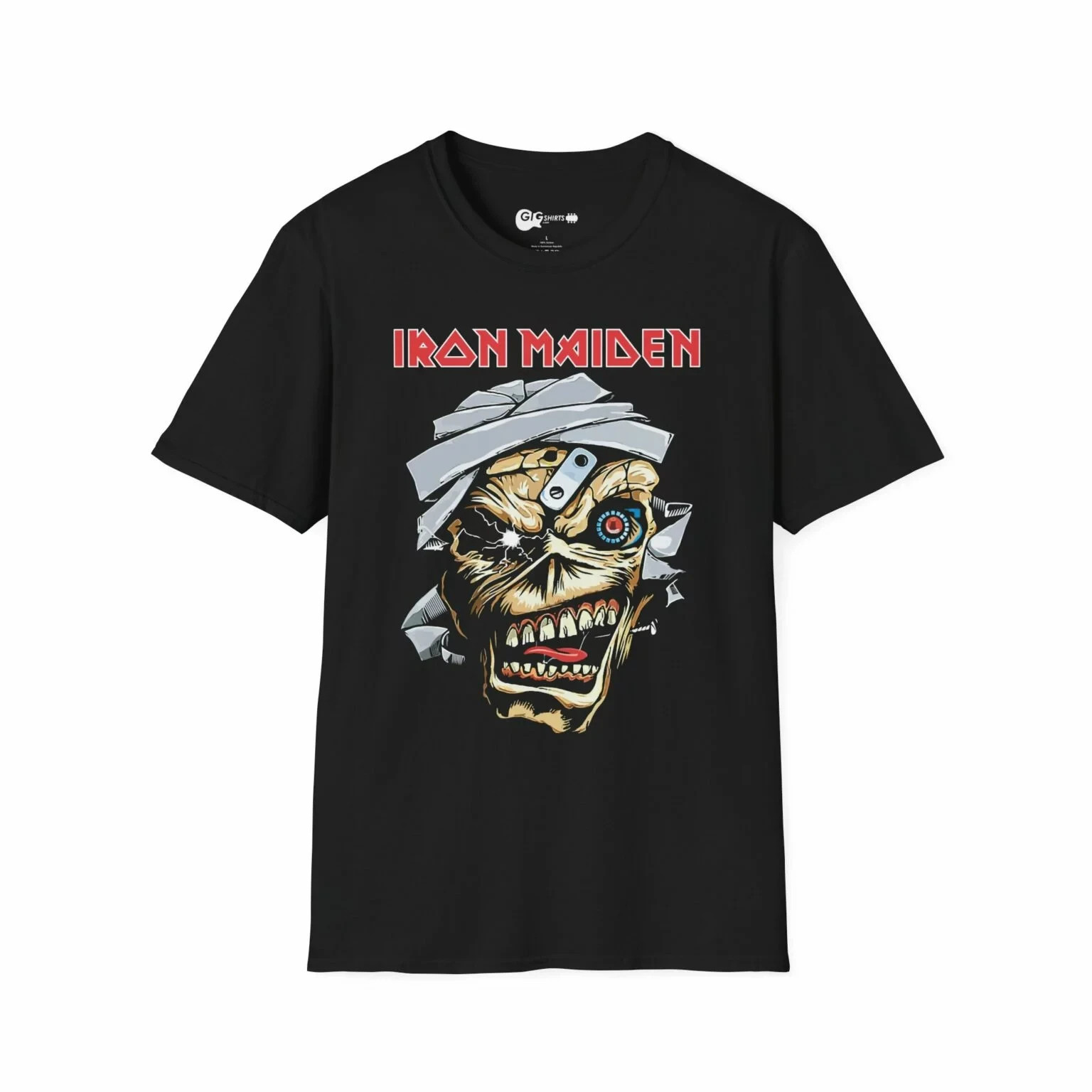 Iron Maiden “Cyber Eddie” Black T-Shirt