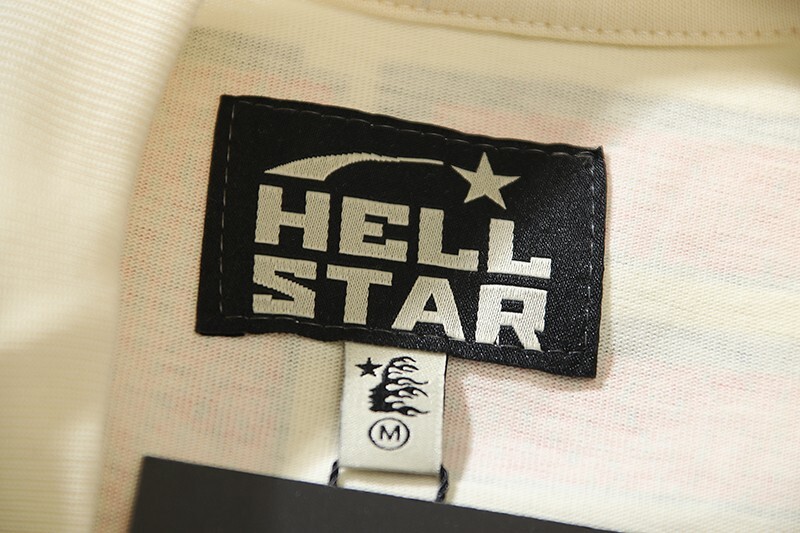 24SS Hell Studios star Skull print Tee INS Style high street trend Men&rsquo;s T-shirt