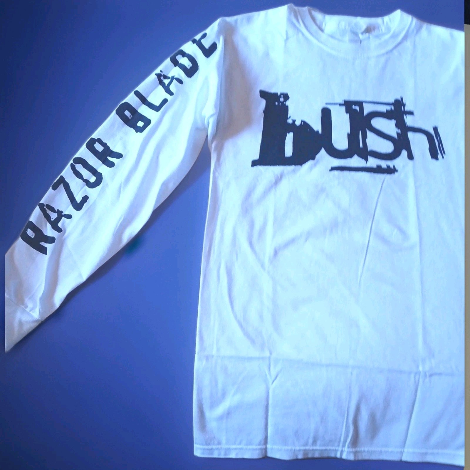 VINTAGE BUSH Razorblade Suitcase Tour Band Long Sleeve, NEW, Size Med