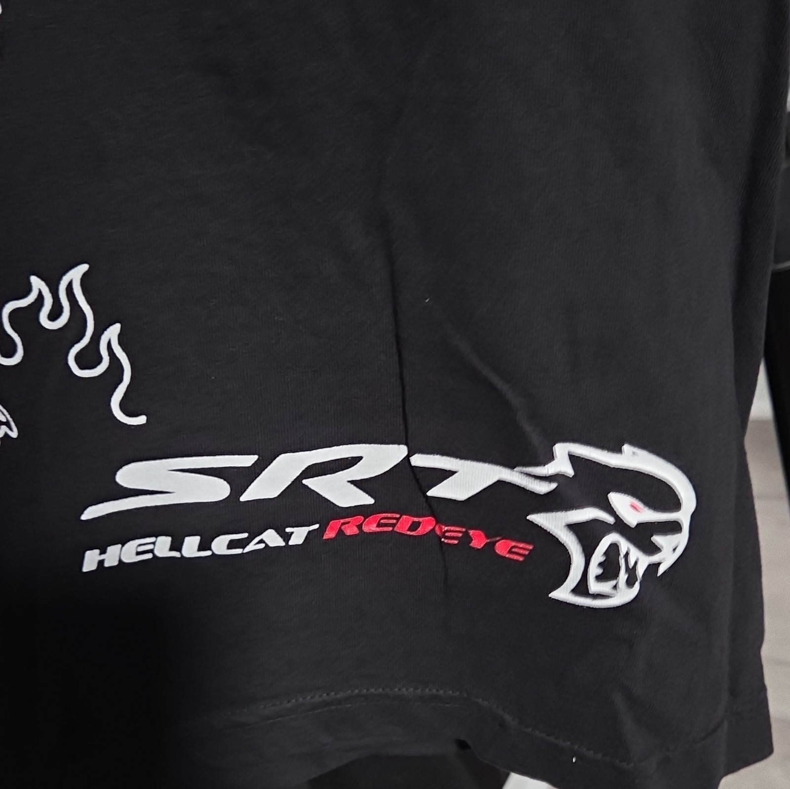 Warren Lotas SRT Hellcat Redeye T-Shirt Size M Crew Neck Short Sleeve