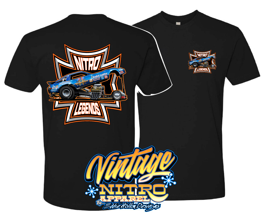 80&rsquo;s NITRO LEGENDS Raymond Beadle 81-Blue Max (298-010) T-Shirt