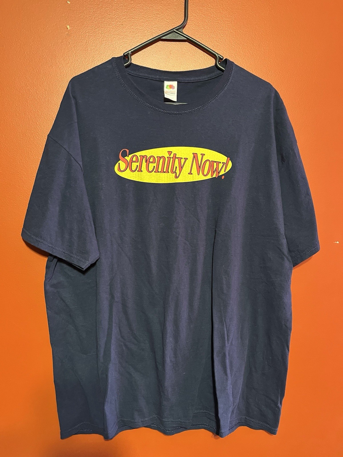 Seinfeld Serenity Now! Shirt XL Shirt Retro 90s Graphic Comedy Tee TV Show Logo