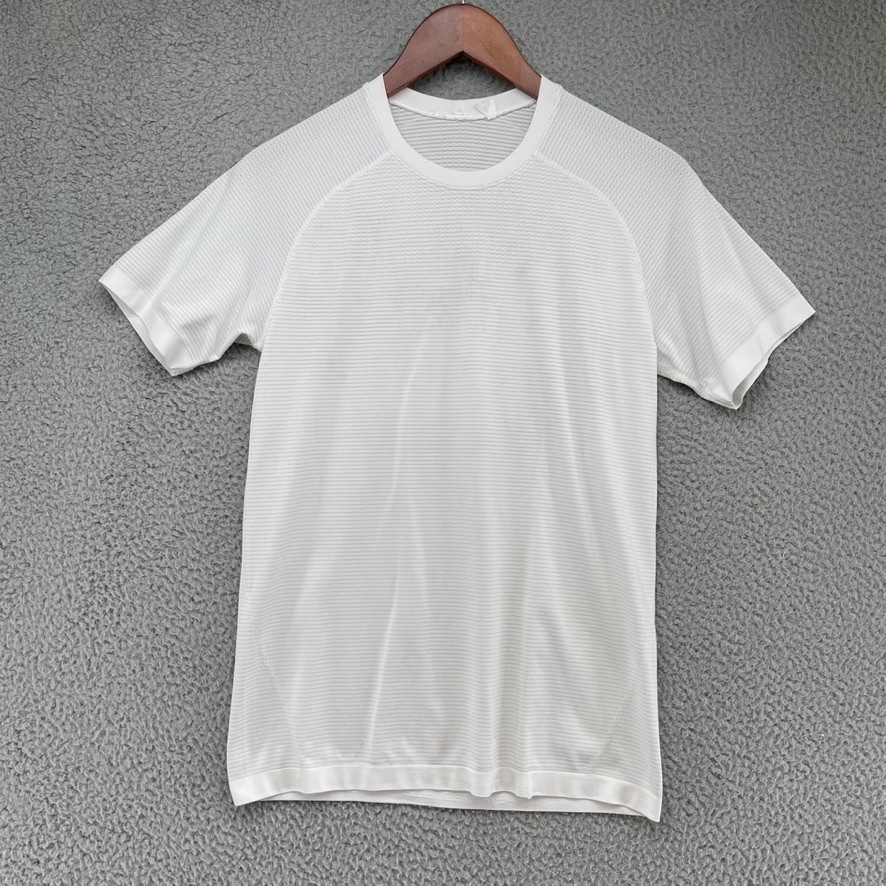 Lululemon Athletic Shirts Mens S XS Grey White Performance Set 2pk