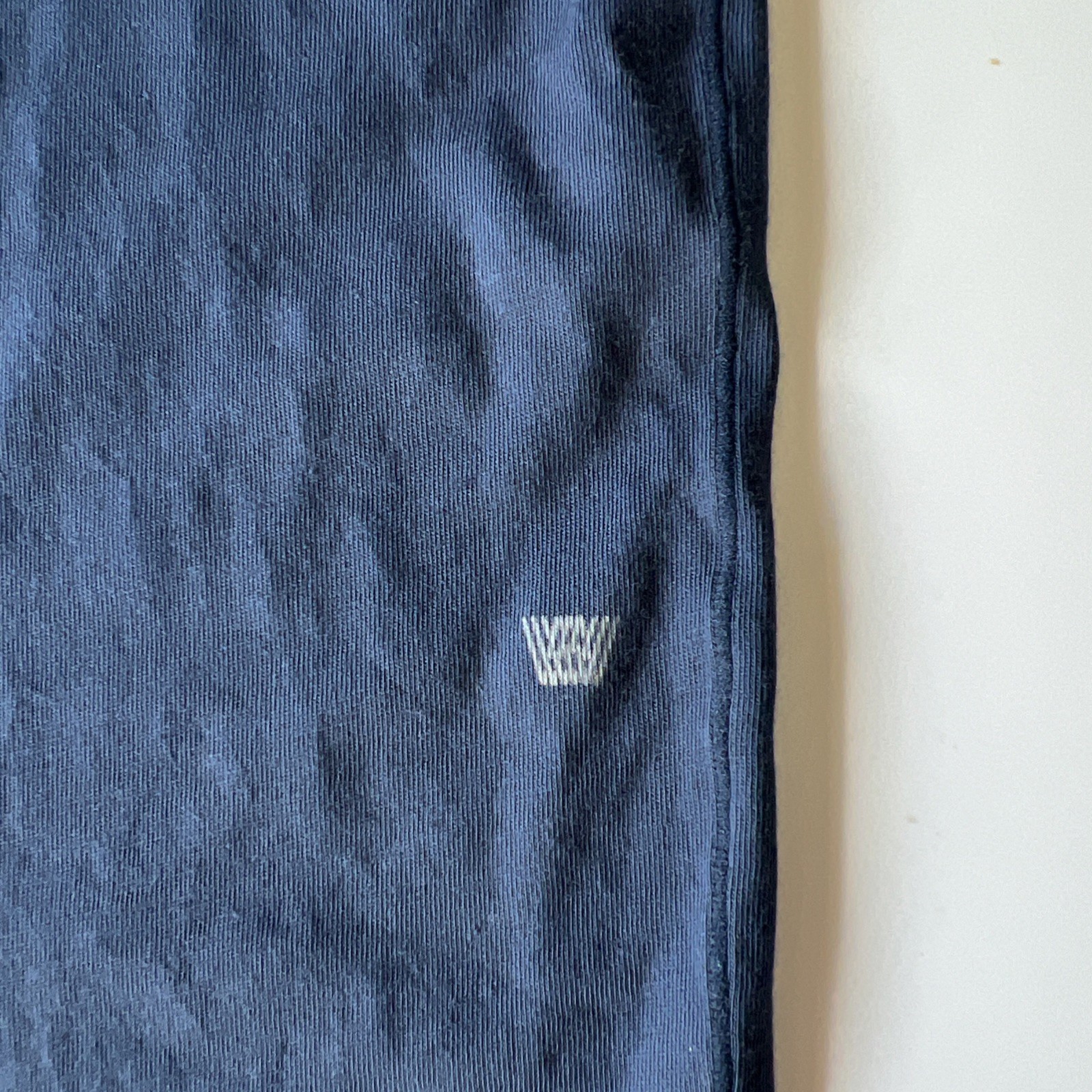 Mack Weldon T Shirt Men&rsquo;s Large Navy Blue V Neck Pima Cotton Tagless Soft Tee