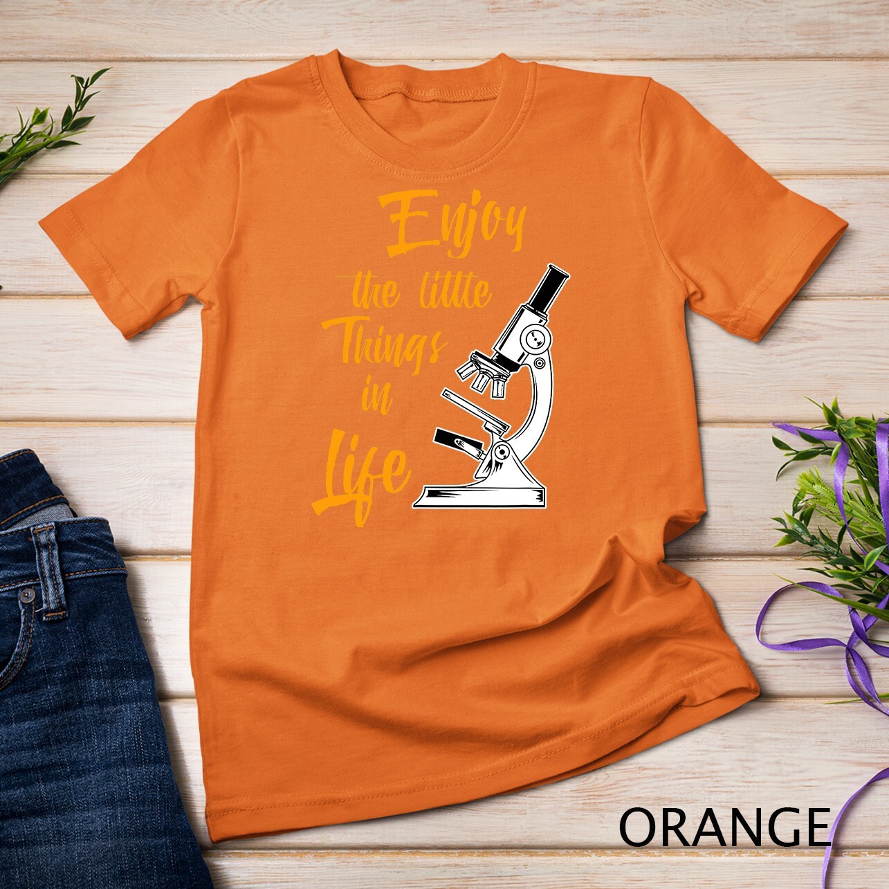 Biologist Microscope Laboratory – Funny Biology Pun Unisex T-shirt