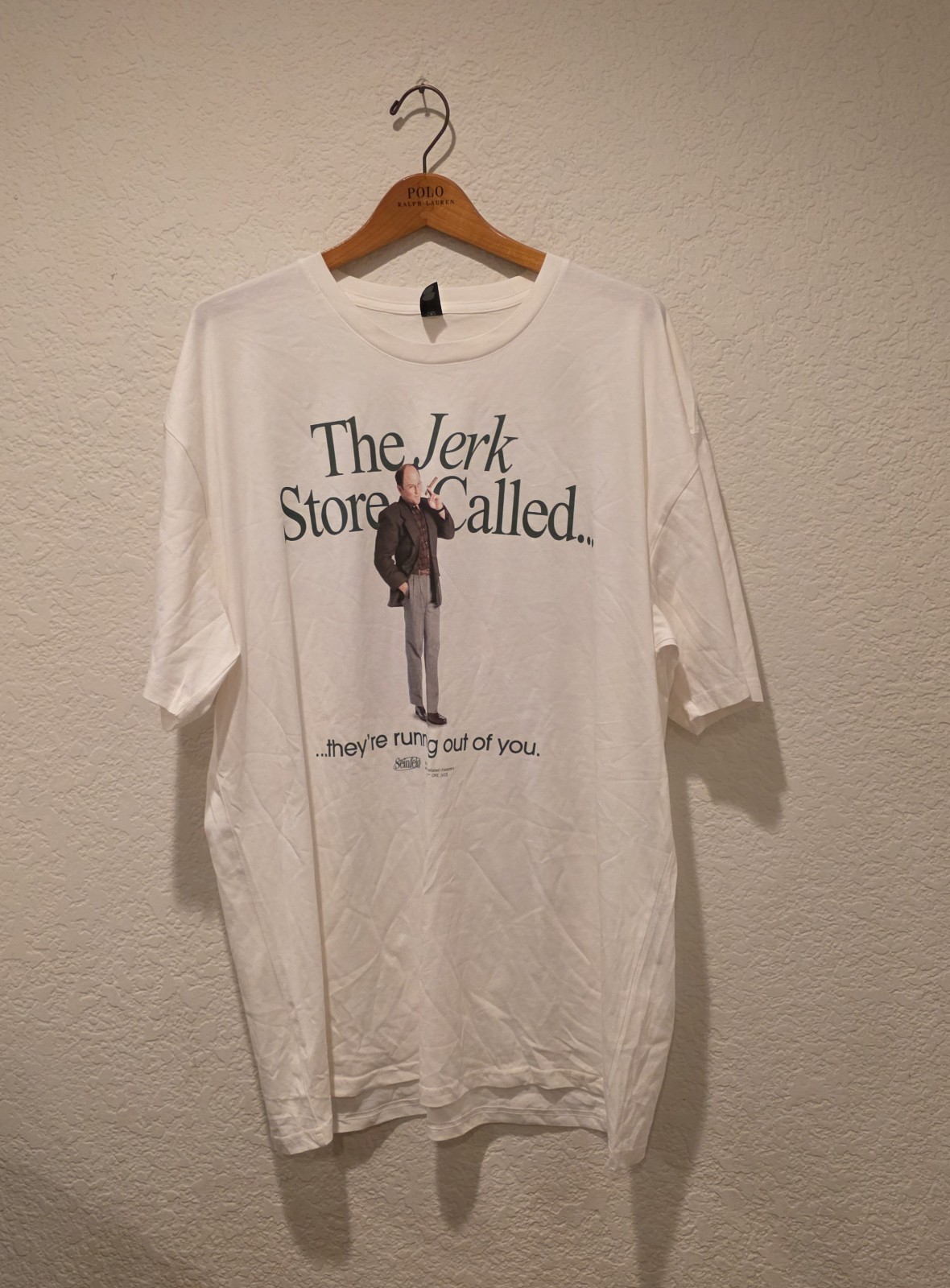 Seinfield Tee T Shirt George Costanza Jerk Store TV Show Officially licensed 3XL