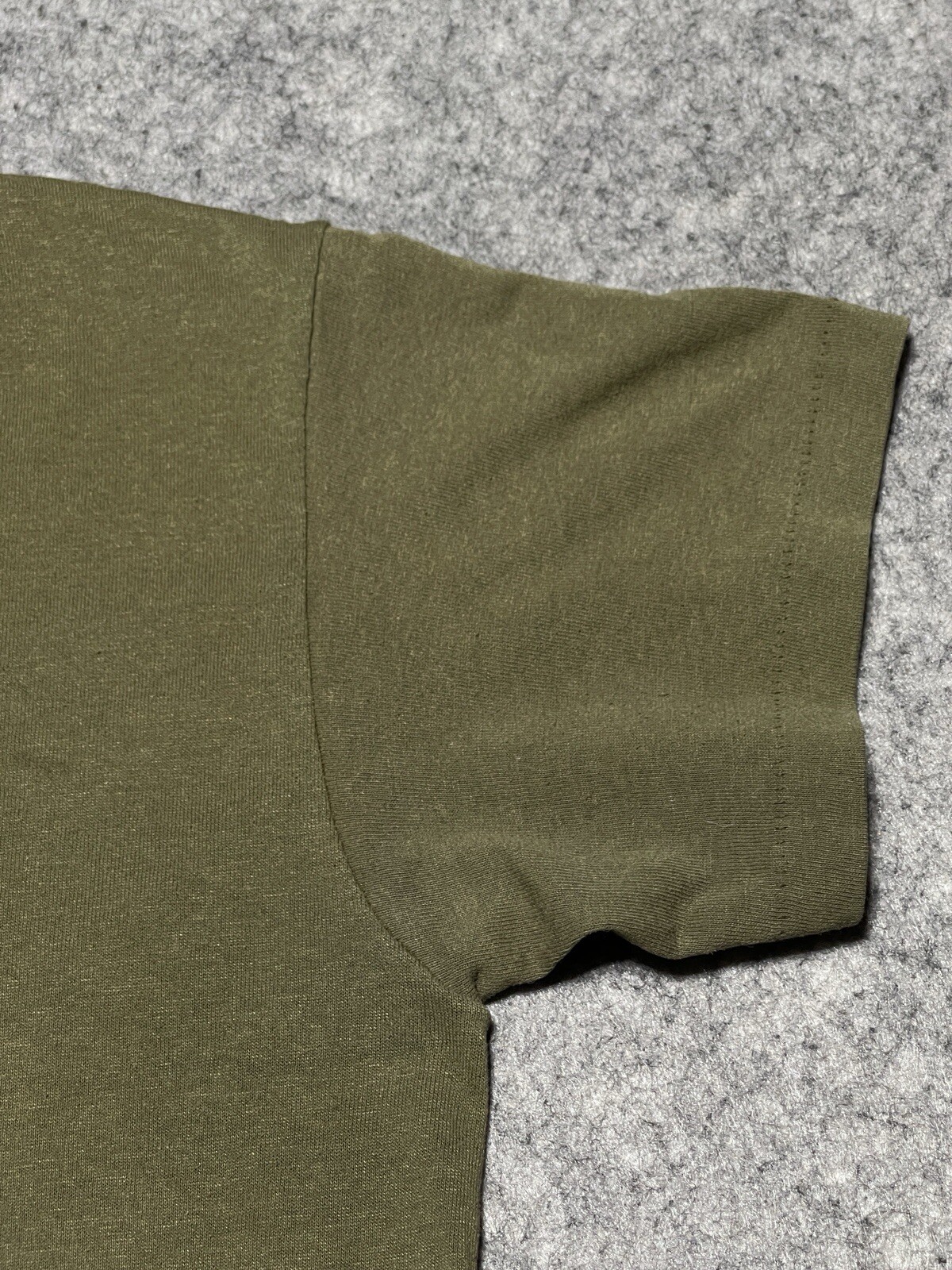 USMC OD Green Baggy XS Single stitch Military Shirt Blank Skater Grunge Style