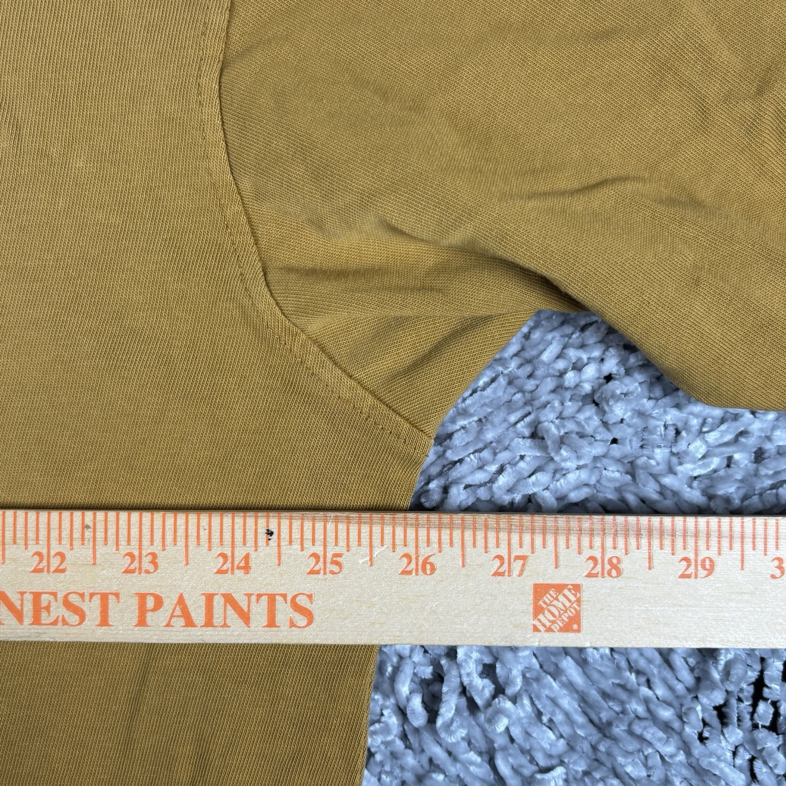FEELS SO GOOD BRAND T-Shirt Men&rsquo;s XL Brown Blank Short Sleeve Austin TX Stretch