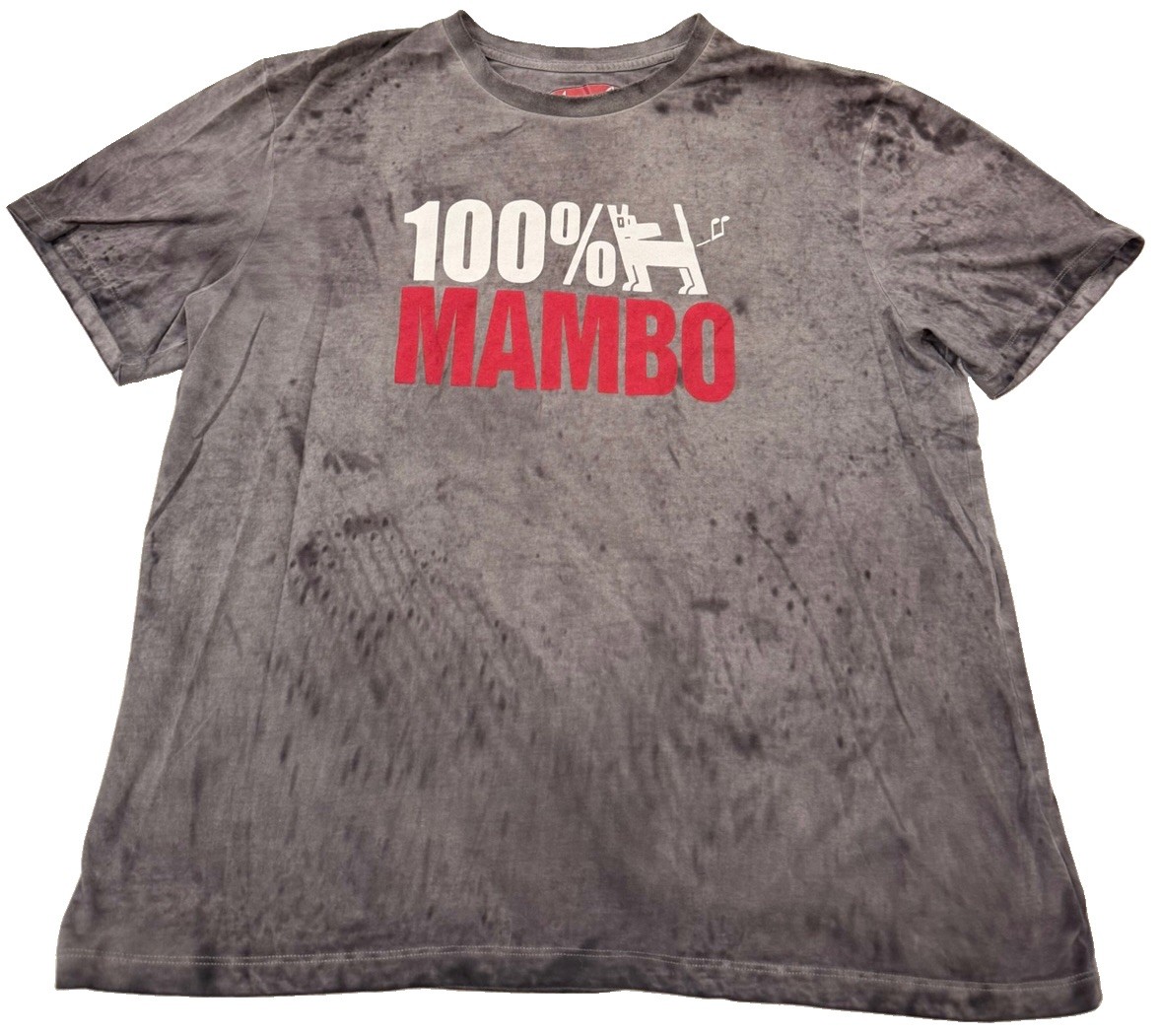 100% MAMBO Australia Shirt Mens XL Tie Dye Graphic T Acid Wash 100% Cotton Soft