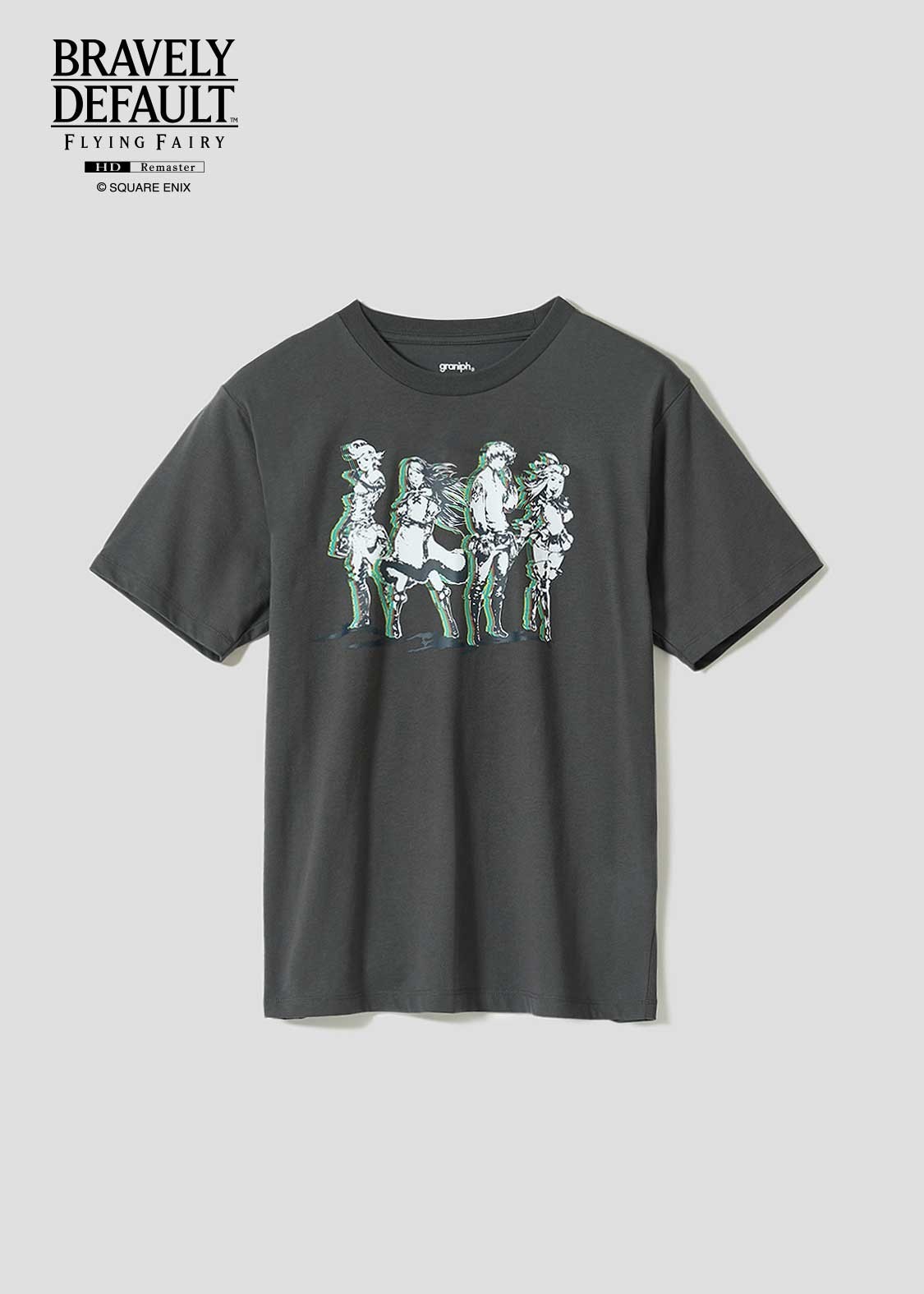 Bravely Default Octopath Traveler Warrior of Light T-Shirt SS Size Rare