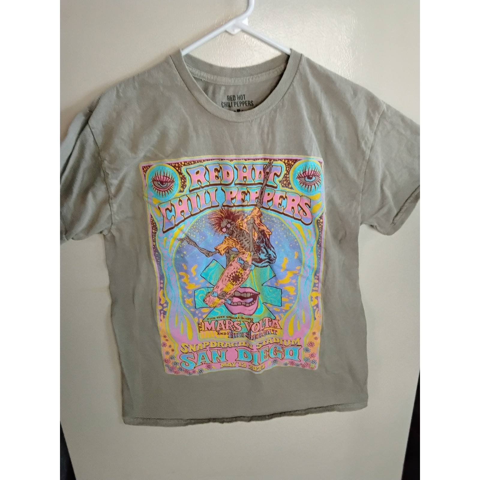 Red Hot Chili Peppers 2023 San Diego Tour Shirt Mars Volta Thundercat Mens M