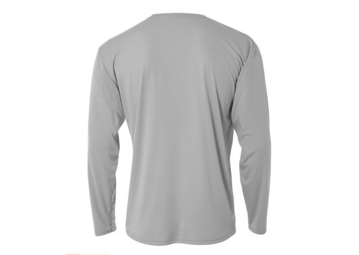 A4 N3165 Men&rsquo;s Cooling Performance T Shirt Long Sleeve Moisture Wicking – Small