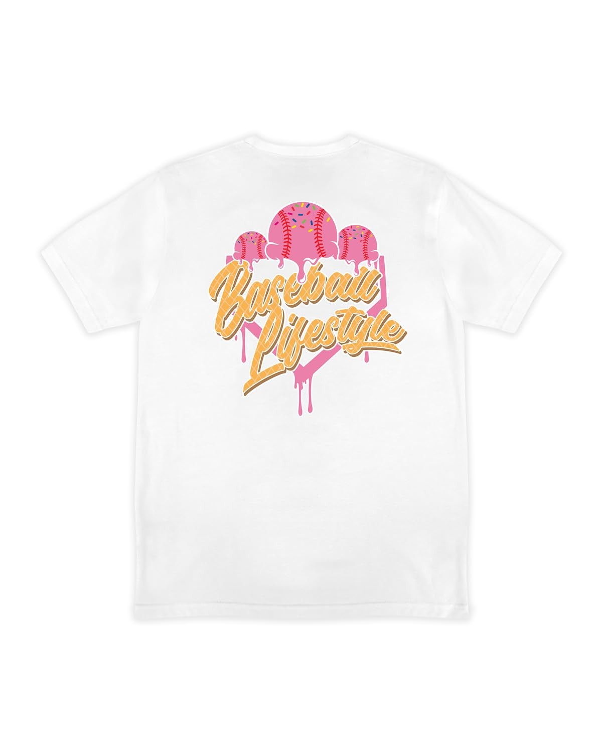 Ice Cream Youth Tee – Strawberry, Soft 60/40 Blend, Breathable, Side-Seamed –…