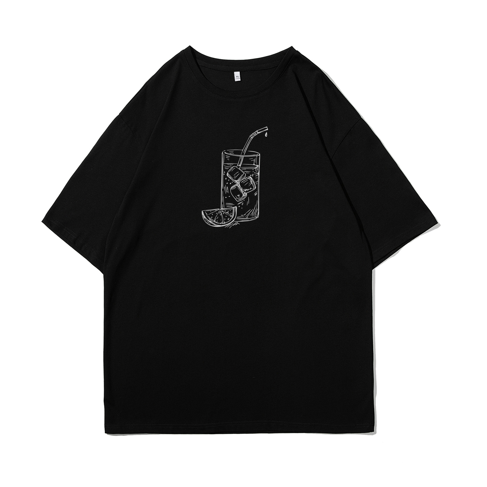 Men&rsquo;s Half Sleeve T-shirt 2022 Summer New Cotton Loose Easy Care Streetwear Tee
