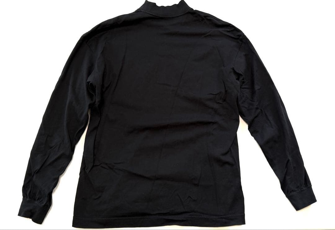 Homme Plissé Issey Miyake Black Turtleneck T-Shirt Steve Jobs Style Size 2