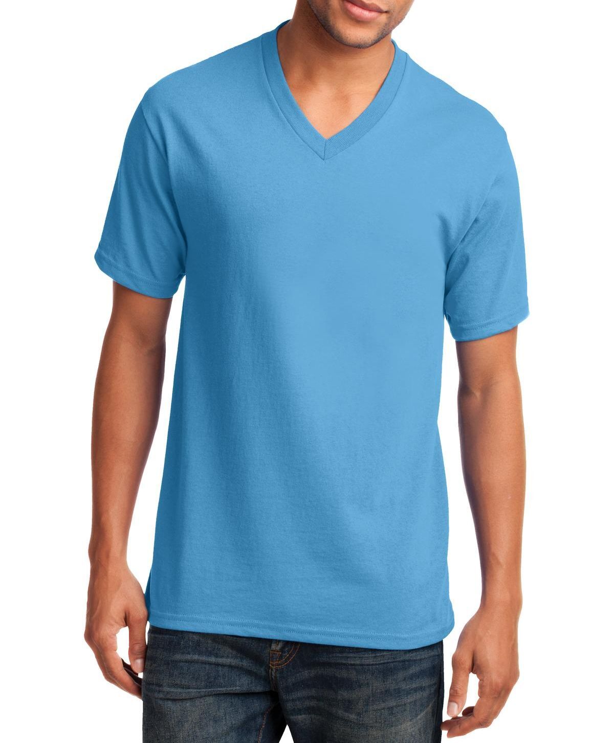 Just Blanks Men&rsquo;s Core Cotton V-Neck T-Shirt – JBPC54V