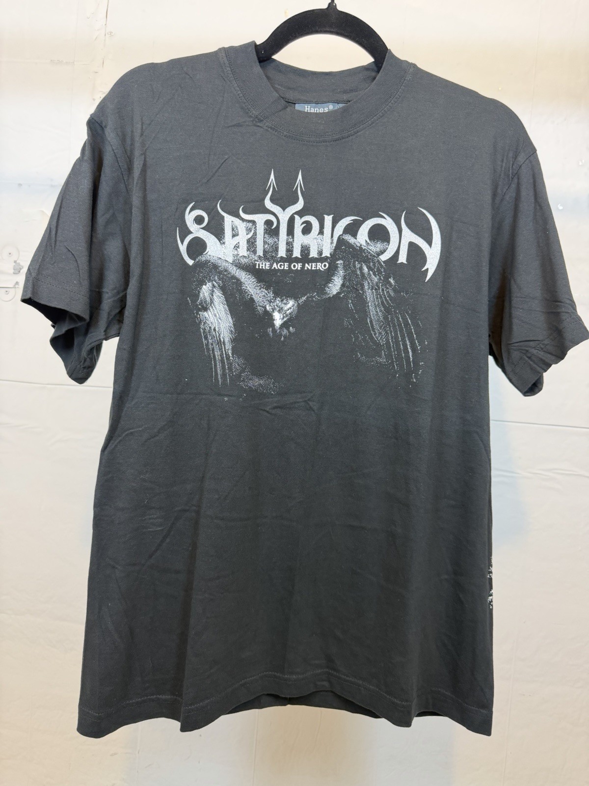 Vintage Satyricon Shirt Medium The Age Of Nero Black Metal